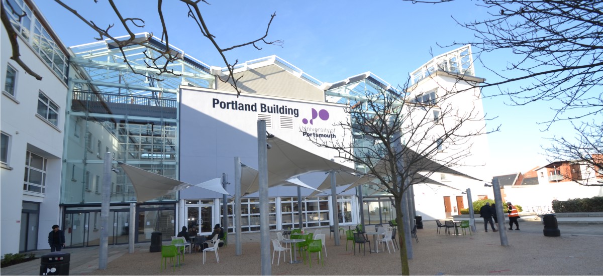 The Portland Building at the University of Portsmouth