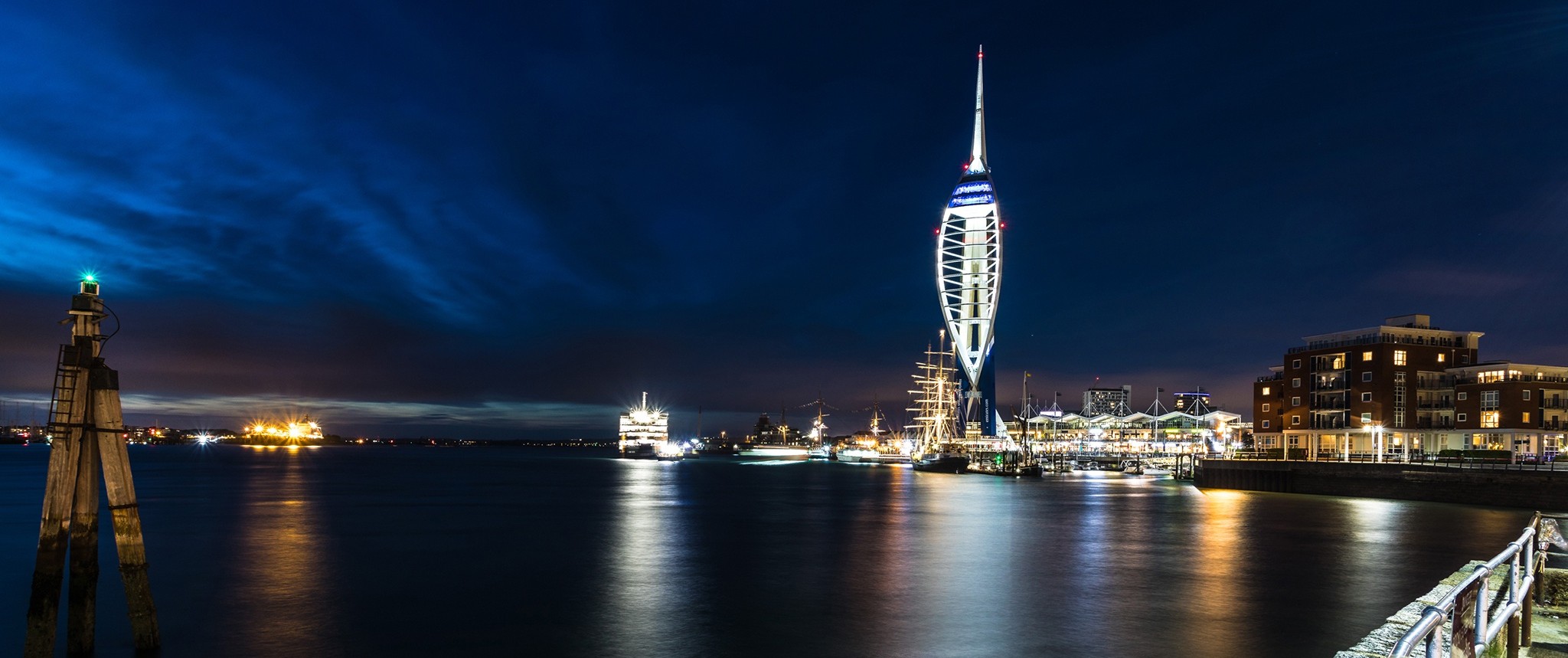 Portsmouth by Night